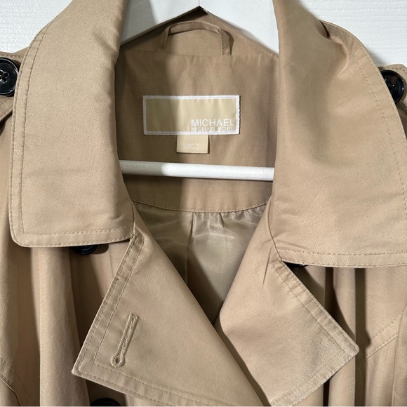 Michael Kors Trench Coat Size L - Picture 6 of 6